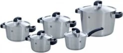 BK Conical Cool Glas Pannenset - 5-delig - Glazen Deksels - Geschikt Voor Alle Warmtebronnen -Beste Keukengerei Winkel 1200x518 1