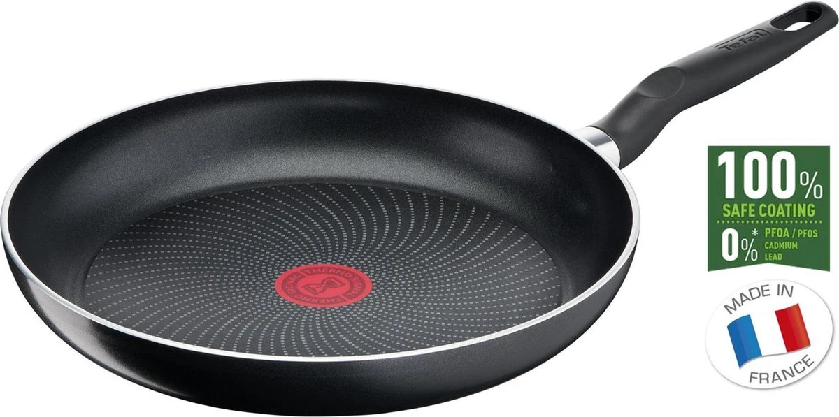 Tefal Start'easy Koekenpan 28 Cm - PFOA Vrij - Geschikt Voor Alle Warmtebronnen 8 Tefal Start'easy Koekenpan 28 Cm - PFOA Vrij - Geschikt Voor Alle Warmtebronnen - Afbeelding 6