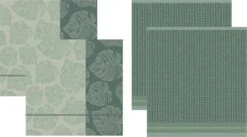 DDDDD Monstera - 2x Theedoek & 2x Keukendoek - Laurel