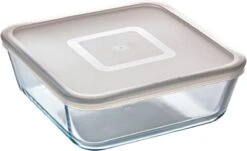 Pyrex - Cook & Freeze Schaal Vierkant Met Deksel 15 X 15cm - Transparant -Beste Keukengerei Winkel 1200x733 4