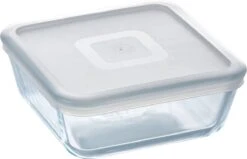 Pyrex - Cook & Freeze Schaal Vierkant Met Deksel 15 X 15cm - Transparant