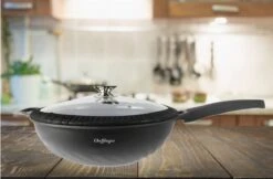Chefflinger Wokpan - Antiaanbak - 32cm -Beste Keukengerei Winkel 1200x787 1