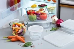 Pyrex - Cook & Freeze Schaal Met Deksel Set Van 8 Stuks - Transparant/Wit -Beste Keukengerei Winkel 1200x798 12