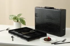 Swiss Pro+ Bestekset In Koffer-72 Delig-12 Persoons-Zwitsers Kwaliteit-Complete Set-100% Roestvrijstaal- Zwart -Beste Keukengerei Winkel 1200x799 11