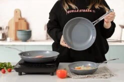 Swiss Pro+ - Koekenpannenset - 3 Delig - Keramisch - Inductie - Milieuvriendelijk - PFAS - PFOA Vrij - Sapphire Green -Beste Keukengerei Winkel 1200x799 24