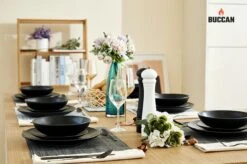 Buccan Borden Set - Matt Onyx - Zwart - 18pcs -Beste Keukengerei Winkel 1200x799 66