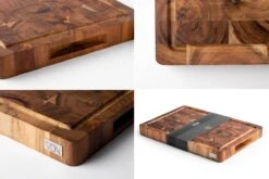 VDN Professionele Snijplank Acacia Hout Met Sapgeul En Handvatten – Hakblok 26x38x3.5 Cm -Beste Keukengerei Winkel 1200x800 114