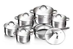 Blaumann 12-delige Roestvrijstalen Pannenset -Beste Keukengerei Winkel 1200x800 12