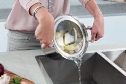 BK Q-linair Master Glas Pannenset - 5-delig - Glazen Deksel - Veilig Afgietsysteem - Inductie -Beste Keukengerei Winkel 1200x800 48