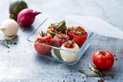 Pyrex - Cook & Freeze Schaal Met Deksel Set Van 8 Stuks - Transparant/Wit -Beste Keukengerei Winkel 1200x801 22