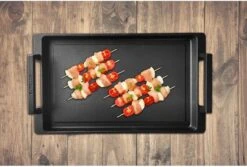 Eurolux Teppanyaki Plaat Met Grepen - 41 X 24 X 2.5 Cm - Zwart - Aluminium - Geschikt Voor Alle Warmtebronnen -Beste Keukengerei Winkel 1200x809 1