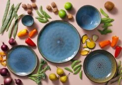 Palmer Serviesset Lotus Stoneware 6-persoons 24-delig Zwart Turquoise 21 Palmer Serviesset Lotus Stoneware 6-persoons 24-delig Zwart Turquoise -Beste Keukengerei Winkel 1200x838 2