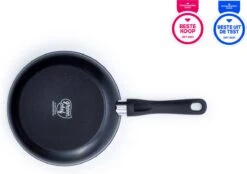 GreenChef Diamond Koekenpan 20cm - Zwart - Inductie - PFAS-vrij -Beste Keukengerei Winkel 1200x846