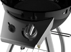 Accente Outdoor Gas BBQ - ø 45 Cm- Inclusief Grillplaat & Gasslang - Zwart -Beste Keukengerei Winkel 1200x883 2