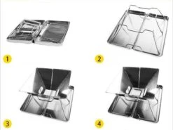 United Entertainment - Opvouwbare Houtskoolbarbecue - RVS - Met Koffer En Draagtas -Beste Keukengerei Winkel 1200x900 105