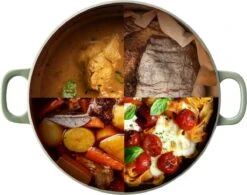 BK Bourgogne Braadpan Ø 24 Cm - Groen - Gietijzer - Inductie 9 BK Bourgogne Braadpan Ø 24 Cm - Groen - Gietijzer - Inductie -Beste Keukengerei Winkel 1200x945