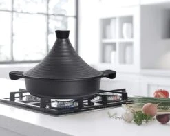 Aluminium Tajine Agadir- Matt Black Geschikt Ook Voor Inductie 15 Aluminium Tajine Agadir- Matt Black Geschikt Ook Voor Inductie -Beste Keukengerei Winkel 1200x960 4