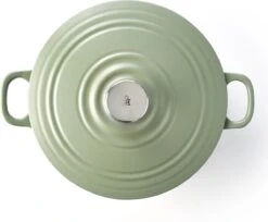 BK Bourgogne Braadpan Ø 24 Cm - Groen - Gietijzer - Inductie 11 BK Bourgogne Braadpan Ø 24 Cm - Groen - Gietijzer - Inductie -Beste Keukengerei Winkel 1200x993