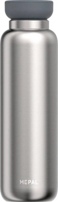 Mepal – Isoleerfles Ellipse 900 Ml – Houdt Je Drankje 12 Uur Warm En 24 Uur Koud – Natural Brushed – Geschikt Voor Bruiswater – Thermosfles – Lekdicht -Beste Keukengerei Winkel 347x1200