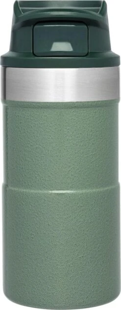 Stanley The Trigger-Action Travel Mug 0,25L - Thermosfles - Hammertone Green -Beste Keukengerei Winkel 471x1200 1