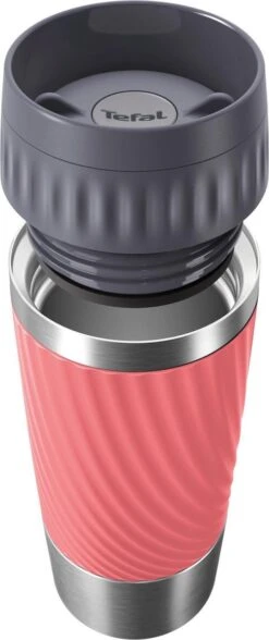 Tefal Travel Mug Easy Twist Thermobeker - Koraalrood - 0,36 Liter 23 Tefal Travel Mug Easy Twist Thermobeker - Koraalrood - 0,36 Liter -Beste Keukengerei Winkel 504x1200