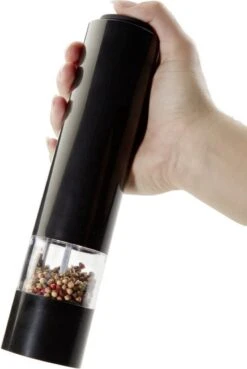 IGOODS Keramiek Elektrische Pepermolen En Zoutmolen - Pepermolen - Zoutmolen - 2 Stuks- Wit -Beste Keukengerei Winkel 804x1200