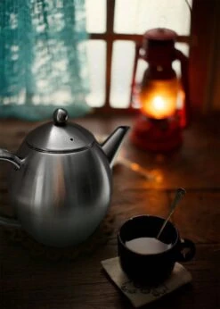 Vaja Valerie - Theepot Met Filter - Dubbelwandig - RVS - 1.2L -Beste Keukengerei Winkel 857x1200 1