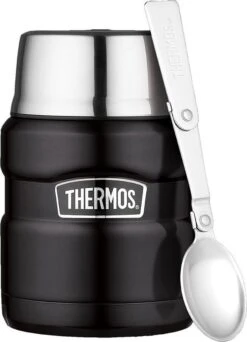 Thermos King Voedseldrager - 47 Cl - Mat Zwart -Beste Keukengerei Winkel 867x1200