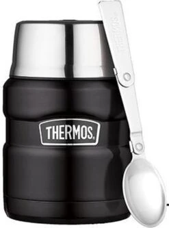 Thermos King Voedseldrager - 47 Cl - Mat Zwart -Beste Keukengerei Winkel 890x1200