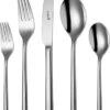 Sola Bestekset Montreux - Modern - 12 Persoons - 100 Delig - Zilverwit Edelstaal 18/10 - RVS - Zilver -Beste Keukengerei Winkel 894x1200