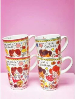 Blond Amsterdam Even Bijkletsen Beker XL 500 Ml - Mint Rand -Beste Keukengerei Winkel 910x1200 2