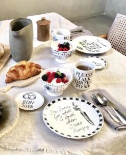 Blond Amsterdam - X Noir - Bord - I Licked - Ø 22 Cm -Beste Keukengerei Winkel 972x1200 1